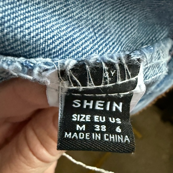 Fringe Denim Jacket Western Cropped Light Wash Statement Coat - Picture 13 of 13